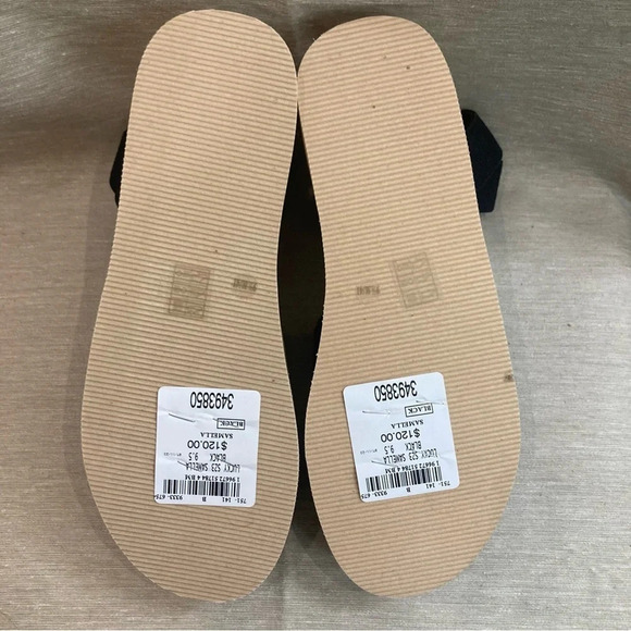 LUCKY BRAND  Sz 9.5 Samella Platform Sole Elasticized Straps Slip On Sandals NEW - Picture 12 of 12